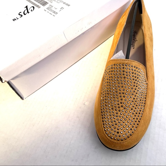 Angel Steps Wide Width Embellished Loafers - Picture 6 of 14